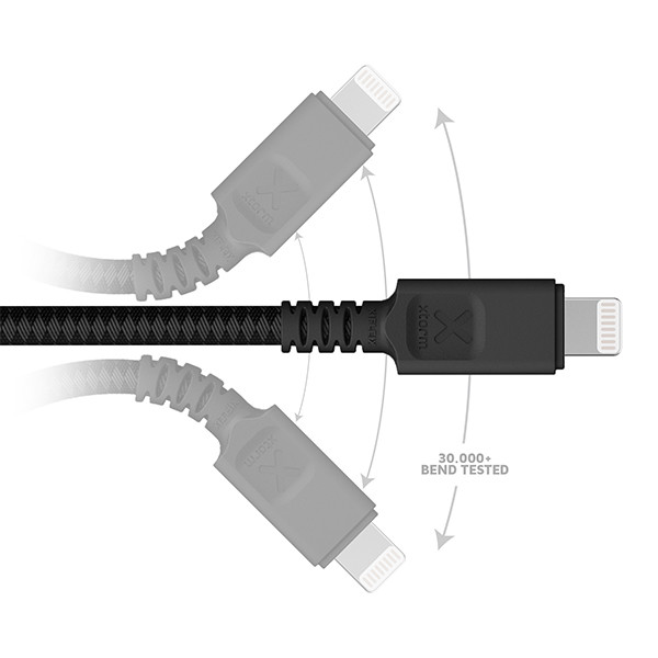 Xtorm Next Gen USB naar Lightning 3 meter (12W, zwart) AXT00102 - 5