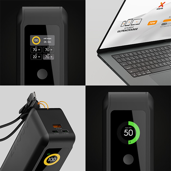 Xtorm powerbank Next Gen USB-C (70 W, 27000 mAh) AXT00183 - 9