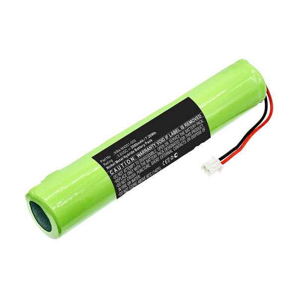 Yamaha YHR510SL accu (3.6 V, 2000 mAh, 123accu huismerk) AYA00062 - 1
