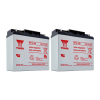 2 Stuks: Yuasa NP18-12B VRLA AGM Loodaccu's (12 V 18 Ah, M5 terminal) AYU00155 - 1