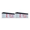 2 Stuks: Yuasa NP2.3-12 VRLA AGM Loodaccu's (12 V 2.3 Ah, F1 terminal) AYU00093 - 1