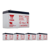 5 Stuks: Yuasa NP7-12L VRLA AGM Loodaccu's (12 V 7 Ah, F2 terminal) AYU00132 - 1