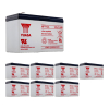 8 Stuks: Yuasa NP7-12L VRLA AGM Loodaccu's (12 V 7 Ah, F2 terminal) AYU00134 - 1