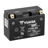 Yuasa AGM YT9B / 102166 accu (12V, 8Ah, 120A) AYU00057