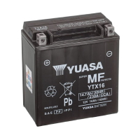 Yuasa AGM YTX16 / 102558 accu (12V, 14Ah, 230A) AYU00052