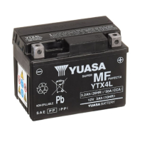 Yuasa AGM YTX4L / 102561 accu (12V, 3Ah, 50A) AYU00045