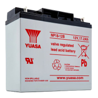 Yuasa NP18-12B VRLA AGM Loodaccu (12 V 18 Ah, M5 terminal) AYU00154