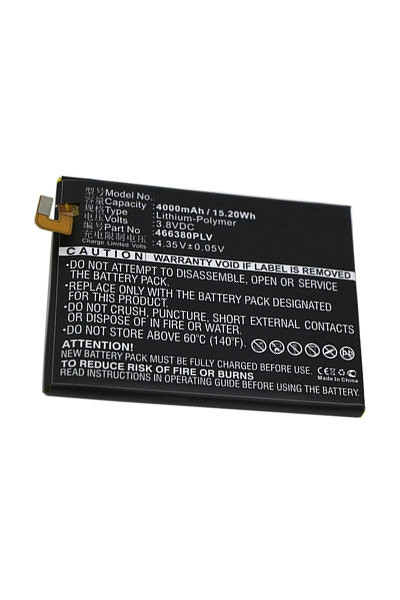 ZTE 466380PLV accu (4000 mAh, 123accu huismerk)  AZT00144 - 1