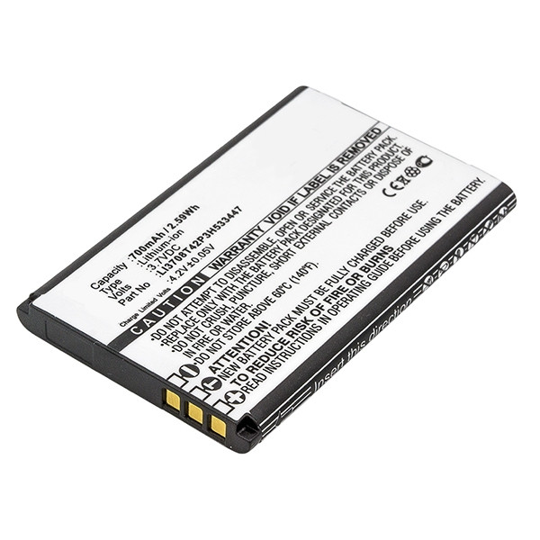 ZTE LI3708T42P3H533447 accu (700 mAh, 123accu huismerk)  AZT00177 - 1