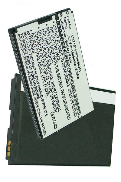 ZTE LI3715T42P3H654251 / Li3711T42P3h654246 accu (1500 mAh, 123accu huismerk)  AZT00001 - 1