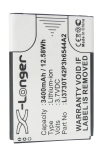 ZTE LI3730T42P3h6544A2 accu (3.7 V, 3400 mAh, 123accu huismerk) AZT00116 - 1