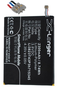 ZTE LI3823T43P3H715345 accu (2300 mAh, 123accu huismerk)  AZT00090