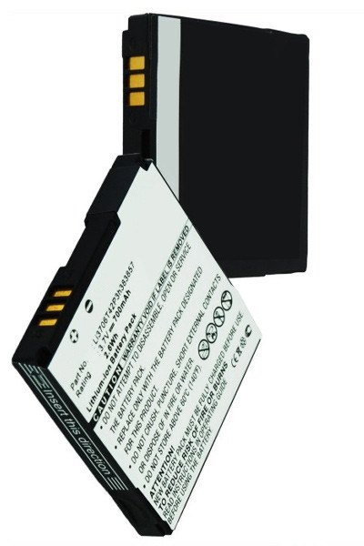 ZTE Li3706T42P3h383857 accu (700 mAh, 123accu huismerk) AZT00045 - 1
