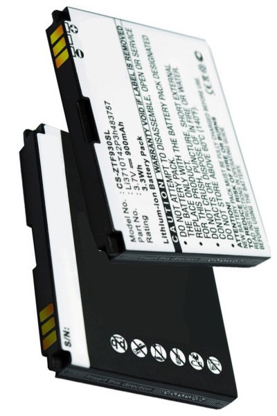 ZTE Li3710T42P3h483757 accu (900 mAh, 123accu huismerk)  AZT00036 - 1