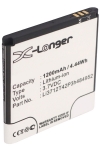 ZTE Li3712T42P3h484952 accu (1200 mAh, 123accu huismerk) AZT00048 - 1