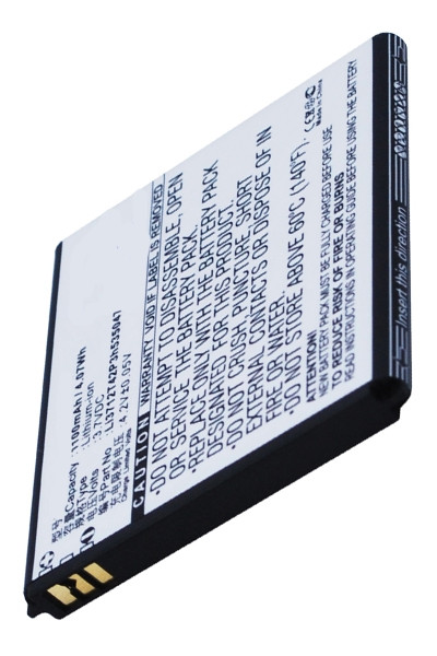 ZTE Li3712T42P3h535047 accu (3.7 V, 1100 mAh, 123accu huismerk)  AZT00108 - 1