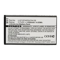 ZTE Li3715T42P3h734158 accu (1250 mAh, 123accu huismerk)  AZT00102