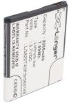 ZTE Li3820T43P3h585155 / Li3820T42P3h585155 accu (2050 mAh, 123accu huismerk) AZT00022 - 1