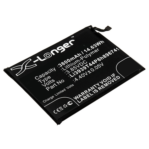 ZTE Li3939T44P8h896741 accu (3800 mAh, 123accu huismerk)  AZT00190 - 1