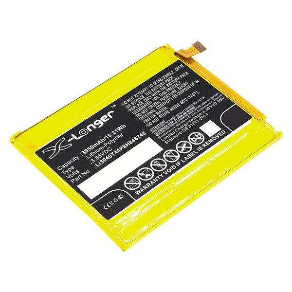 ZTE Li3940T44P8H846748 accu (3950 mAh, 123accu huismerk)  AZT00159 - 1