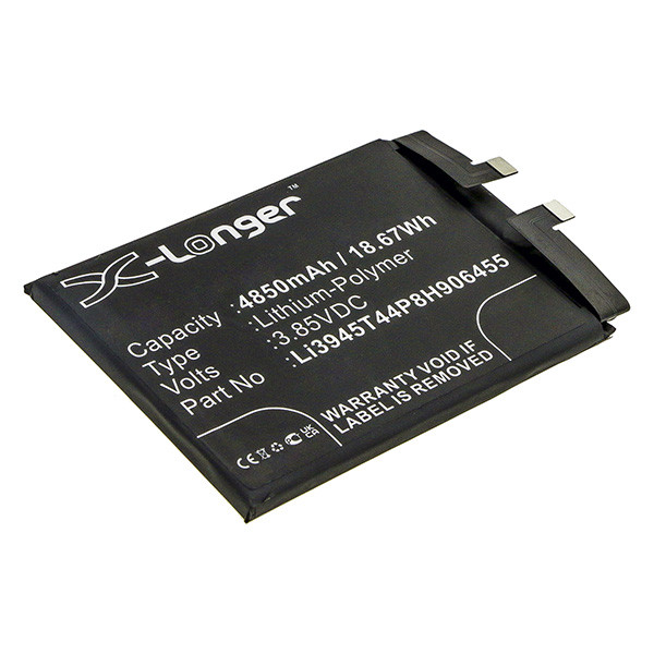 ZTE Li3945T44P8H906455 accu (3.85 V, 4850 mAh, 123accu huismerk)  AZT00213 - 1