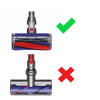 Zachte Borstelwals voor Dyson V6 / V7 / V8 / V10 / V11 (123accu huismerk)  ADY00203 - 3