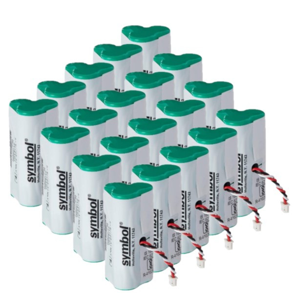 Zebra 20 stuks: Zebra BTRY-LS42RAA0E-01 / 82-67705-01 accu's (3.6 V, 730 mAh, origineel)  AZE00226 - 1