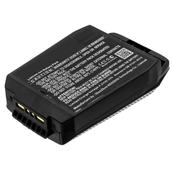 Zebra 82-150612-01 / BTRY-MC21EAB0E accu (3.7 V, 1200 mAh, 123accu huismerk)  AZE00184 - 1