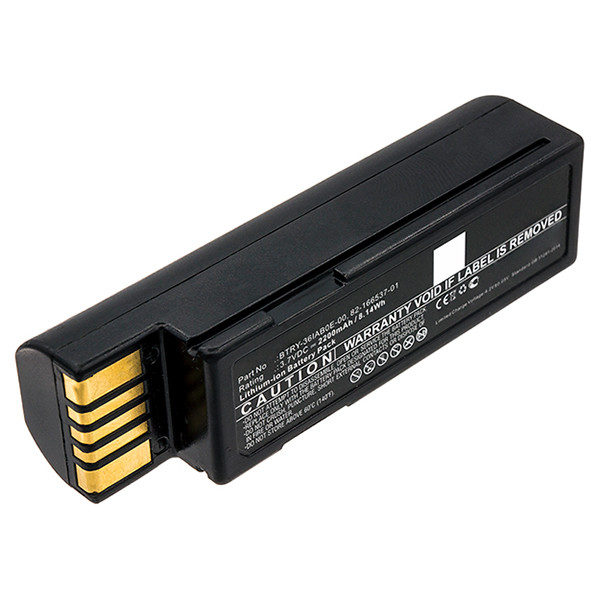 Zebra 82-166537-01 / BTRY-36IAB0E-00 / BT-000341-01 accu (3.7 V, 2200 mAh, 123accu huismerk)  AZE00141 - 1