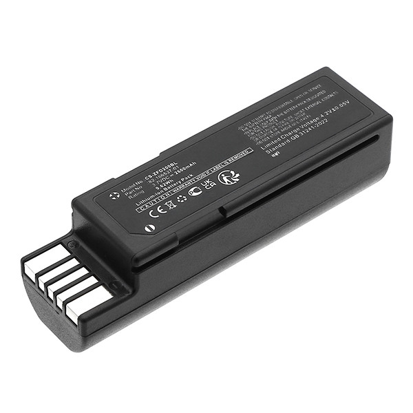 Zebra 82-166537-01 / T-000341-01 accu (3.7 V, 2600 mAh, 123accu huismerk) AZE00281 - 1