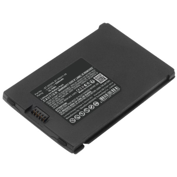 Zebra BT-000409 / BTRY-TC2Y-1XMA1-01 accu (3.8 V, 5200 mAh, 123accu huismerk) AZE00192 - 1
