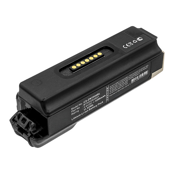 Zebra BT000262A01 / BTRY-NWTRS-33MA-01 accu (3.6 V, 3200 mAh, 123accu huismerk) AZE00140 - 3