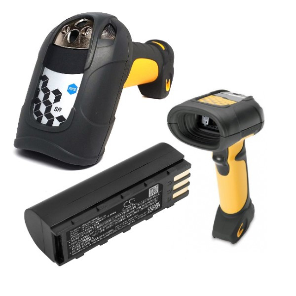 Zebra BTRY-LS34IAB00-00 / 21-62606-01 accu (3.7 V, 2600 mAh, 123accu huismerk)  AZE00028 - 3