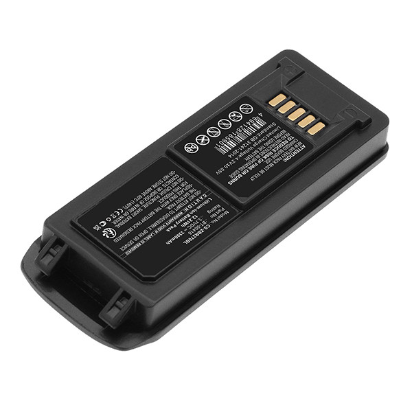 Zebra BTRY-MC2X-35MA-01 / BTRY-MC2X-35MA-10 accu (3.7 V, 3300 mAh, 123accu huismerk) AZE00197 - 2