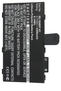 Zebra NSIO-1000BP / 82-164801-02 accu (2200 mAh, 123accu huismerk)  AZE00203