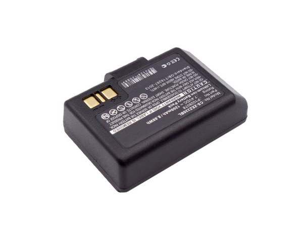 Zebra P1026078 accu (1200 mAh, 123accu huismerk) AZE00019 - 2