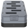 Zebra SAC-WS1X-6S4-01 6-slots lader (origineel) AZE00350 - 1