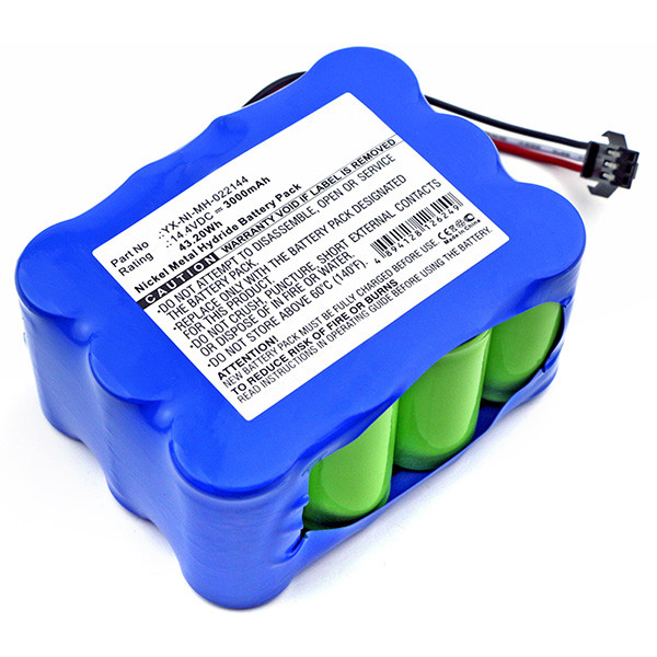 Zeco YX-Ni-MH-022144 accu (3000 mAh, 123accu huismerk)  AZE00125 - 1