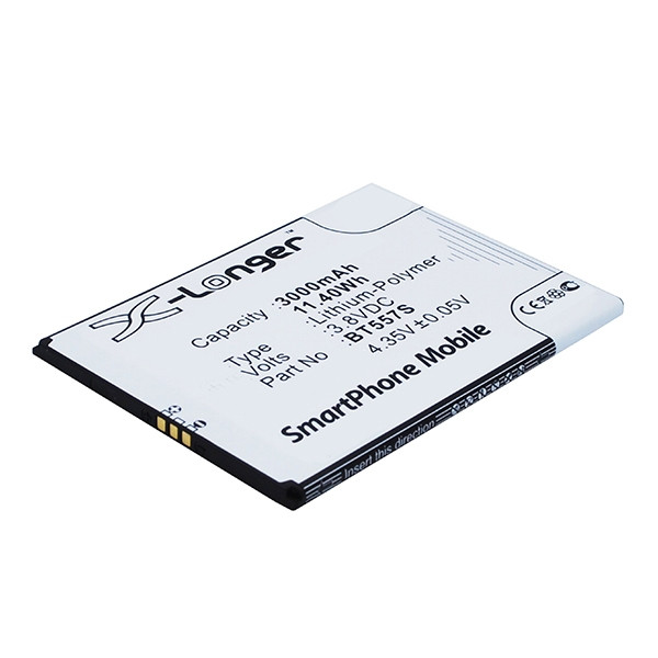Zopo BT557S accu (3.8 V, 3000 mAh, 123accu huismerk)  AZO00014 - 1