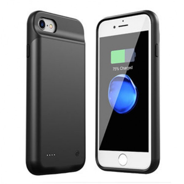 Afleiden gebouw volwassen iPhone 6/6S/7/8 battery case (5 V, 3200 mAh, 123accu huismerk) Apple  123accu.nl