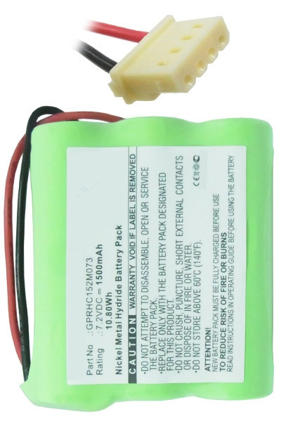 iRobot 4408927 / GPRHC152M073 accu (7.2V, 1500 mAh, 123accu huismerk)  AIR00049 - 1
