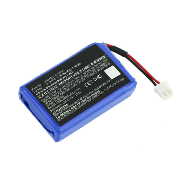 satlink E-1544 / F03409 accu (1000 mAh, 123accu huismerk)  ASA02035 - 1