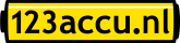 123accu - Goedkope Accu en Batterijen - Homepage logo
