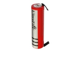 Oplaadbare lithium batterijen met soldeerlip