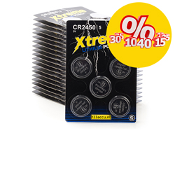 Knoopcel batterijen aanbieding