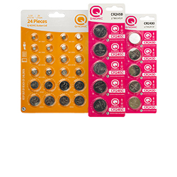 Q-Nomic knoopcel batterijen