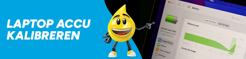 Laptop accu kalibreren