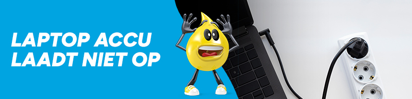 Laptop accu laadt niet op