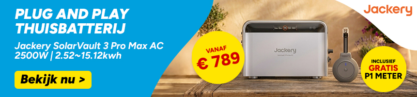 Jackery thuisbatterij