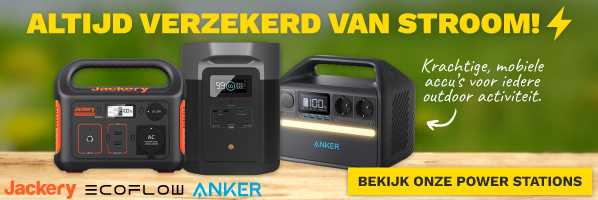 Krachtige mobiele accu's voor outdoor activiteiten